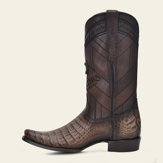 1J2FFY - Cuadra chocolate dress cowboy exotic boots for men