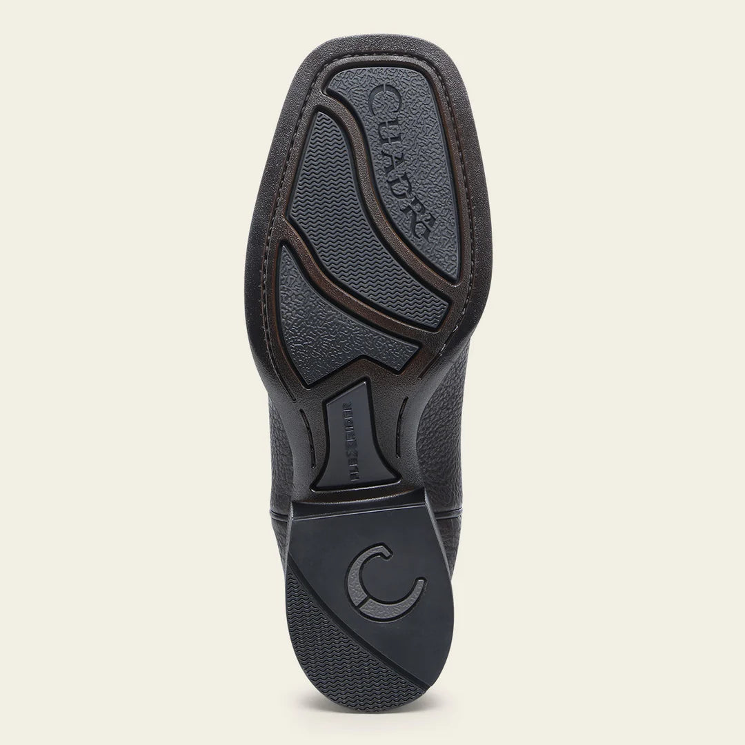 3Z2TBN - Cuadra chocolate western cowboy rodeo bison leather boots for men