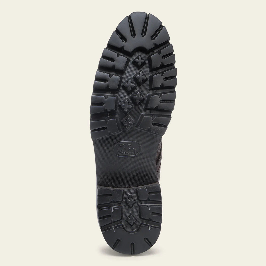 4D25VE - Cuadra honey dress casual deer leather zip ankle boots for men