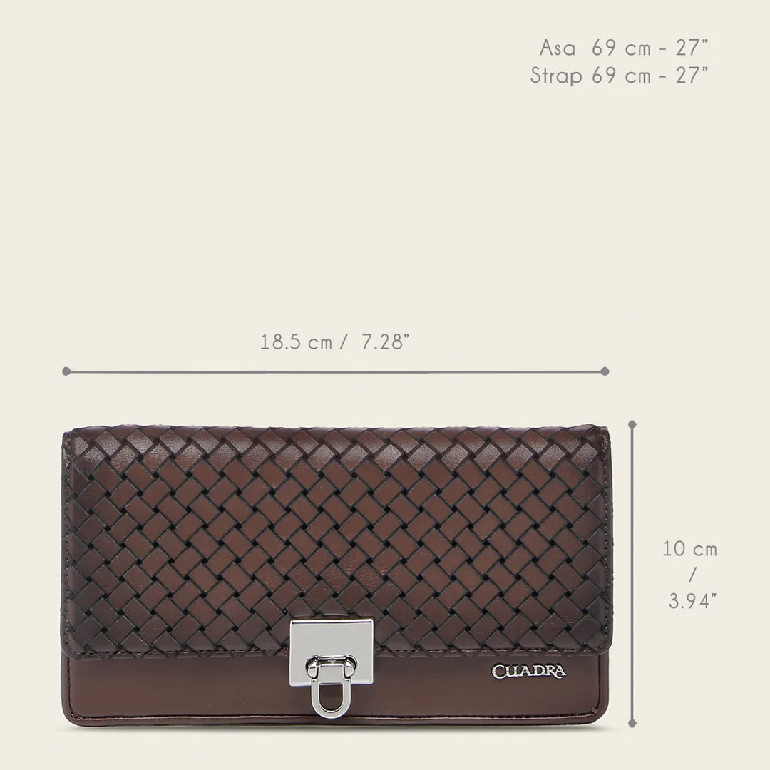 BD257RS - Cuadra honey casual fashion bifold wallet for woman