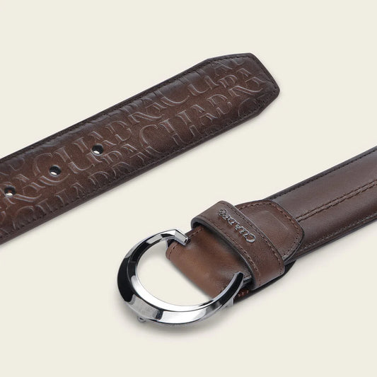 CS564RS - Cuadra honey casual fashion cowhide leather belt for men