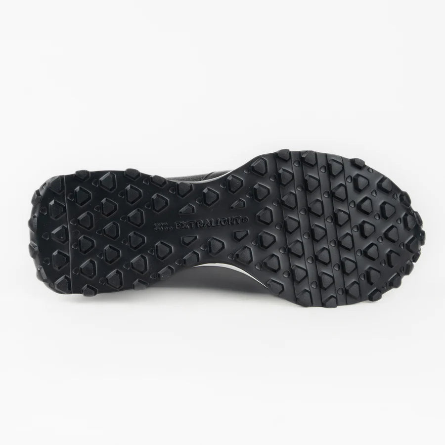 M53VNBF - Cuadra black casual fashion deer leather sneakers for men