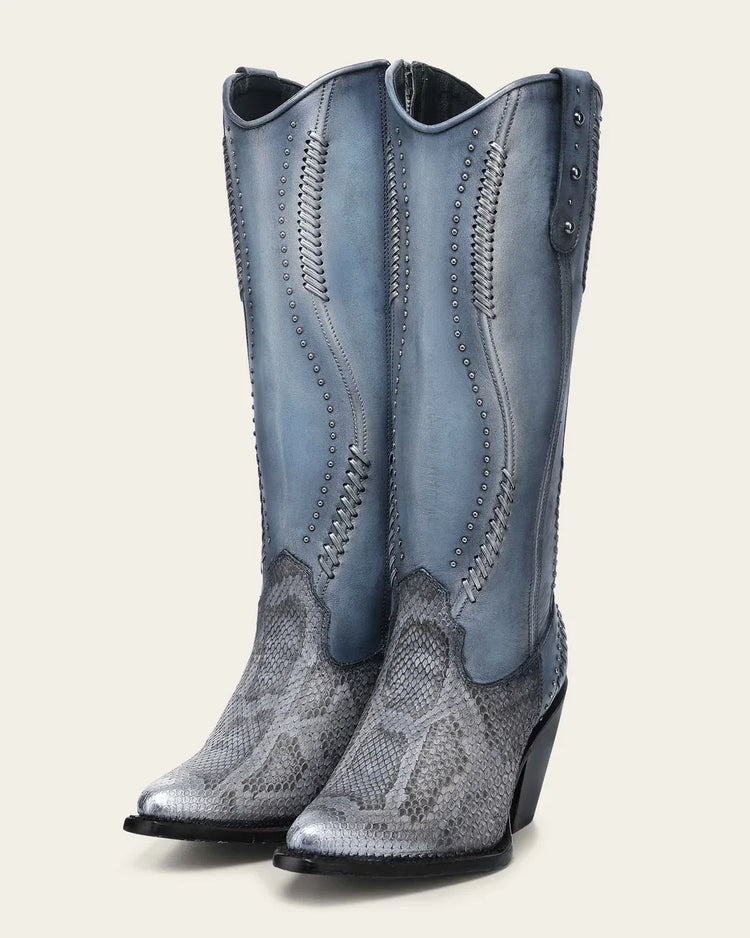 Botas Cuadra Altas hasta la Rodilla para Mujer