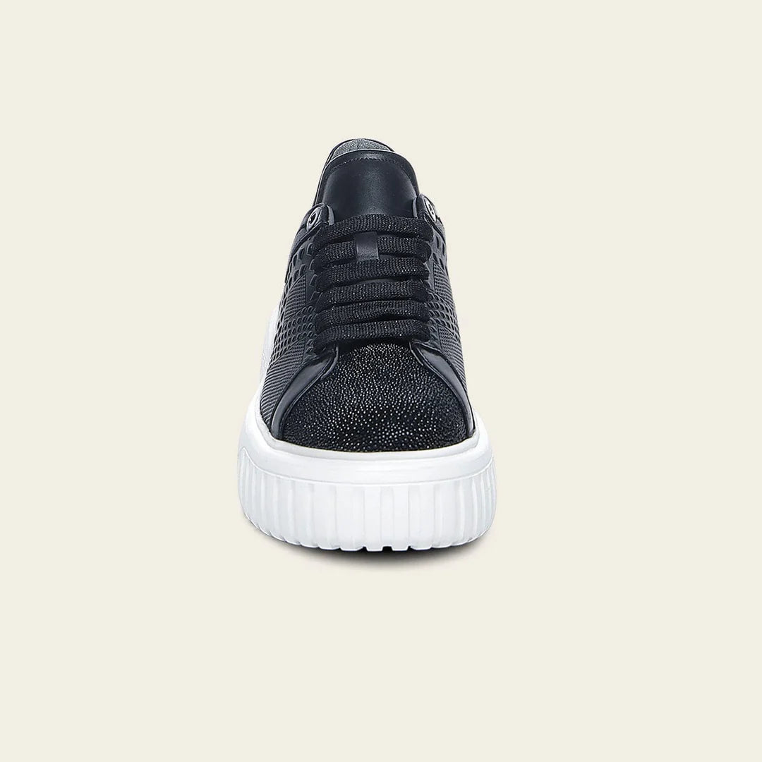 02LMTTS - black stingray sneakers for women