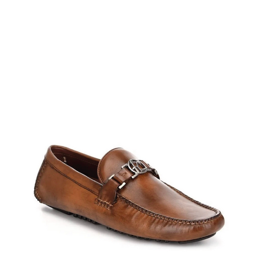 12VBVBV - Cuadra oak casual fashion leather driving moccasins for men-Kuet.us