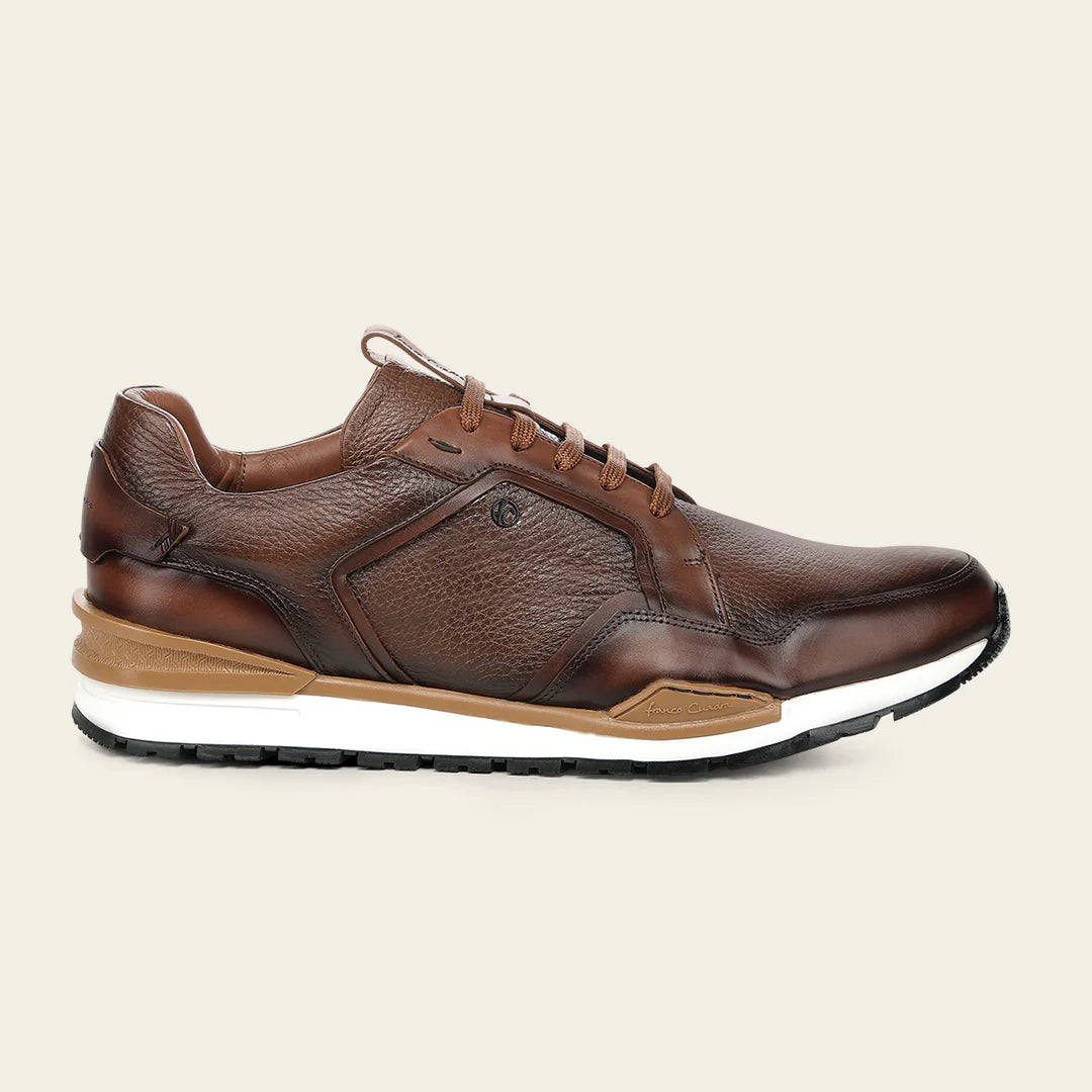 139BIVN - Cuadra honey casual fashion cowhide leather sneakers for men