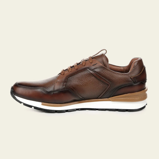 139BIVN - Cuadra honey casual fashion cowhide leather sneakers for men