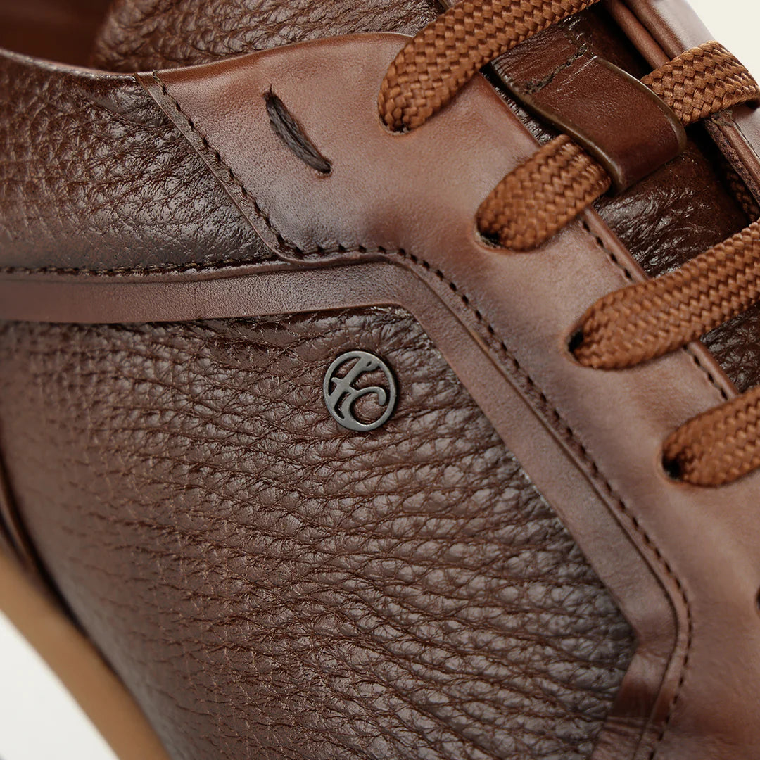 139BIVN - Cuadra honey casual fashion cowhide leather sneakers for men