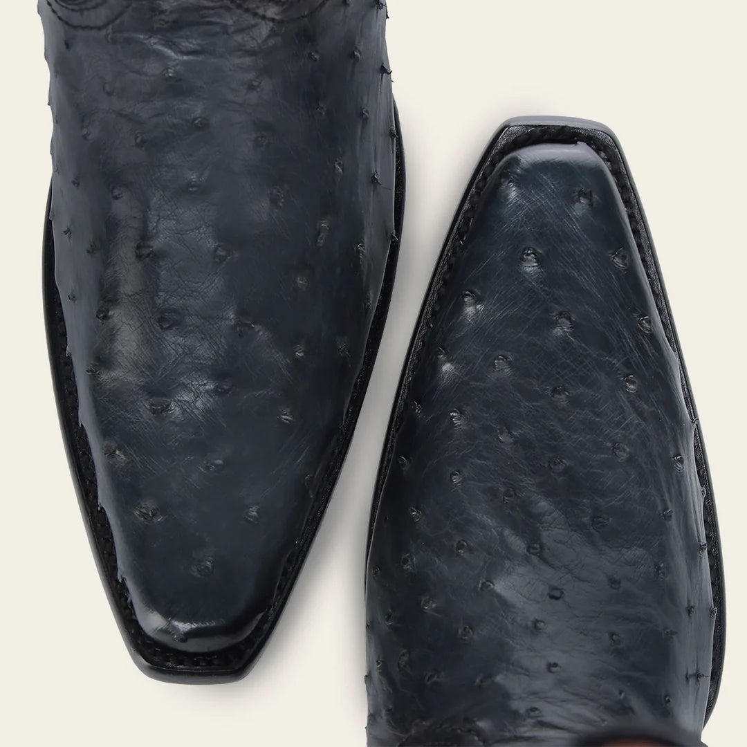 1B2TA1 - Cuadra blue dress cowboy ostrich leather boots for men