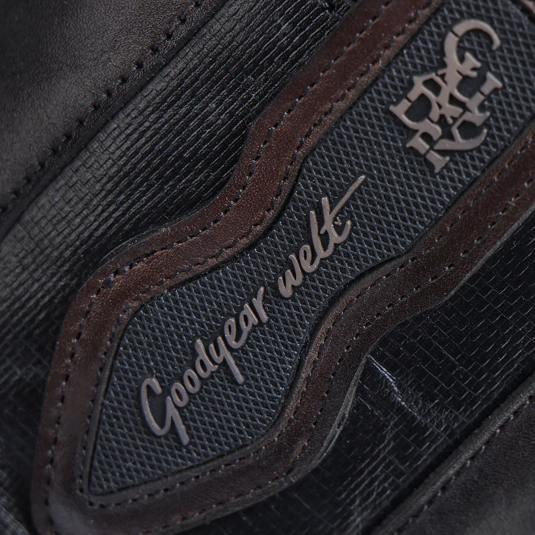 1B2TRS - Cuadra chocolate dress cowboy cowhide leather boots for men