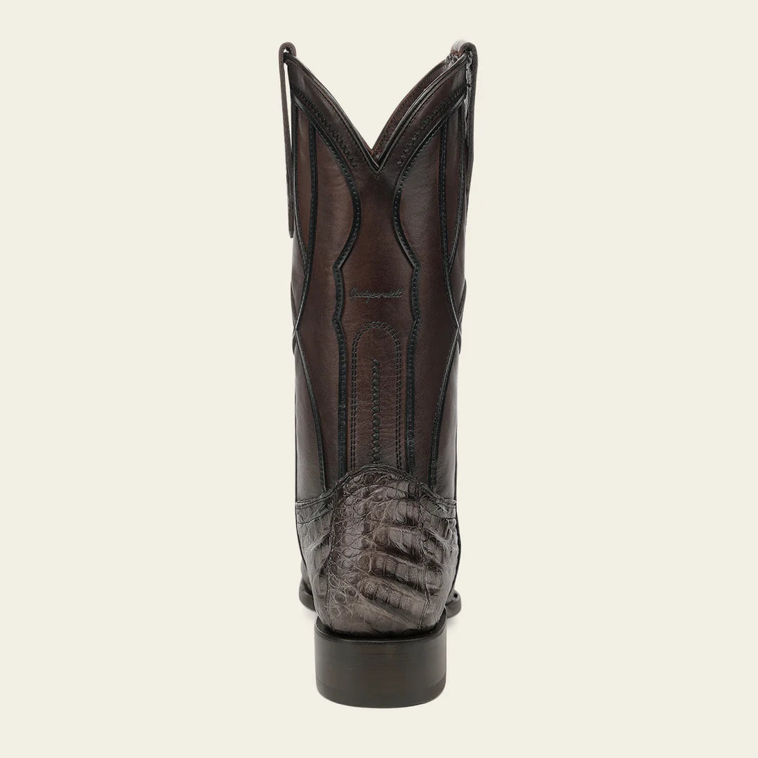 1BT0FY - Cuadra gray dress cowboy caiman boots for men