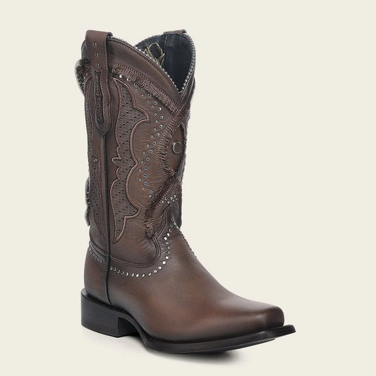 1F4CRS - Cuadra honey western cowhide leather rodeo boot for woman