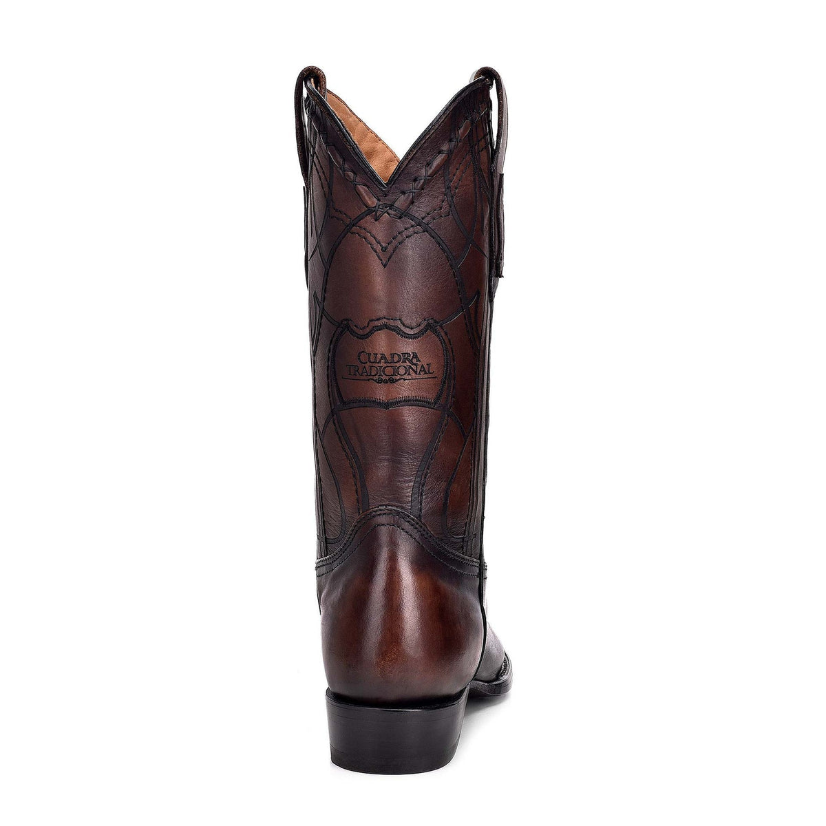 1J1NRS - Cuadra brown western cowboy cowhide leather boots for men-Kuet.us