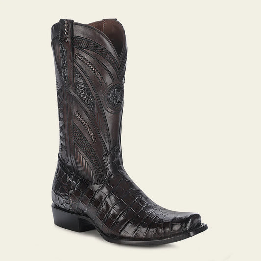 1J2WAL - Cuadra chocolate dress cowboy boots for men