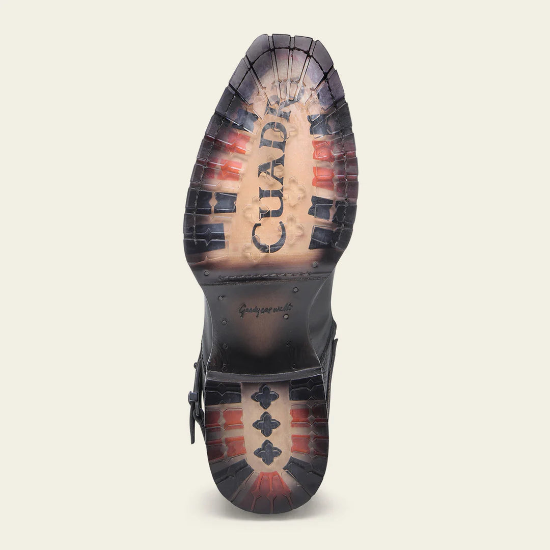 1J3RRS - Cuadra black dress cowboy cowhide leather boots for men