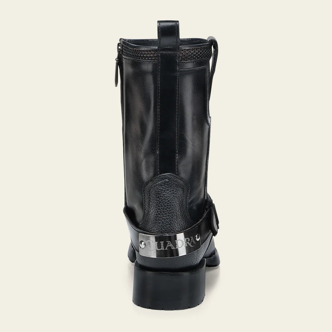 1J3RRS - Cuadra black dress cowboy cowhide leather boots for men