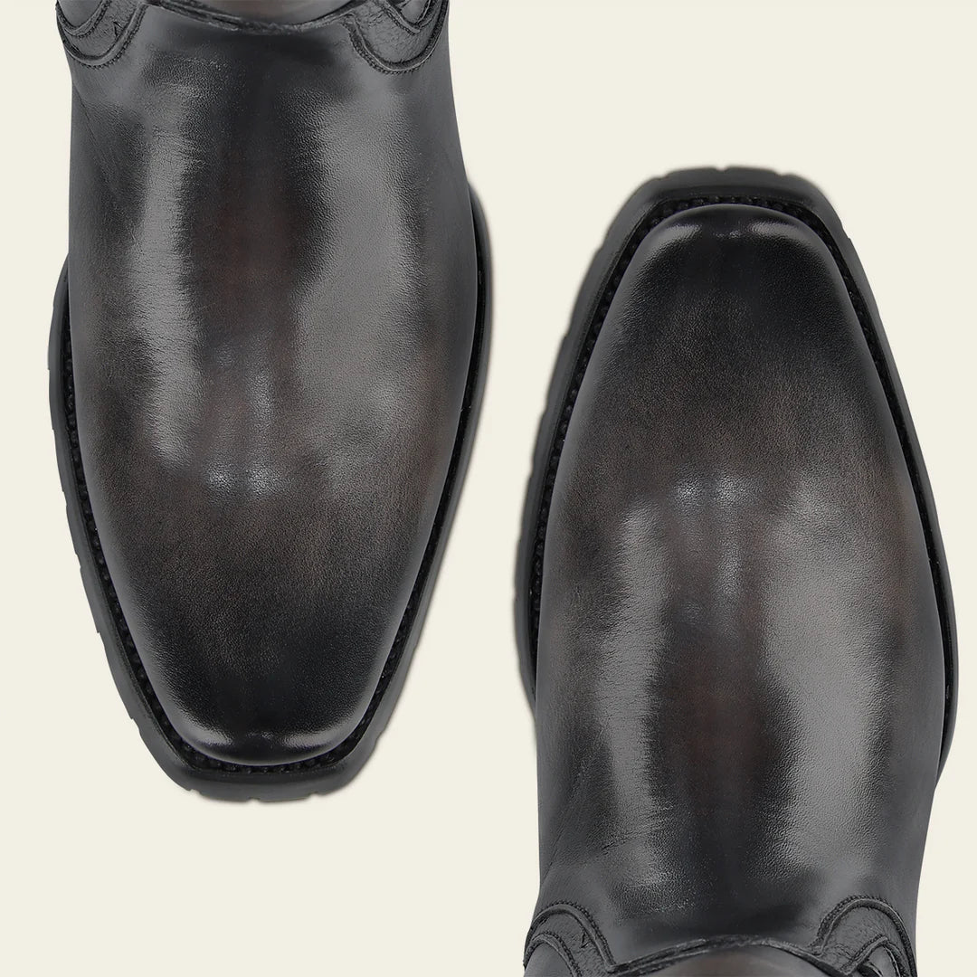 1J3RRS - Cuadra black dress cowboy cowhide leather boots for men