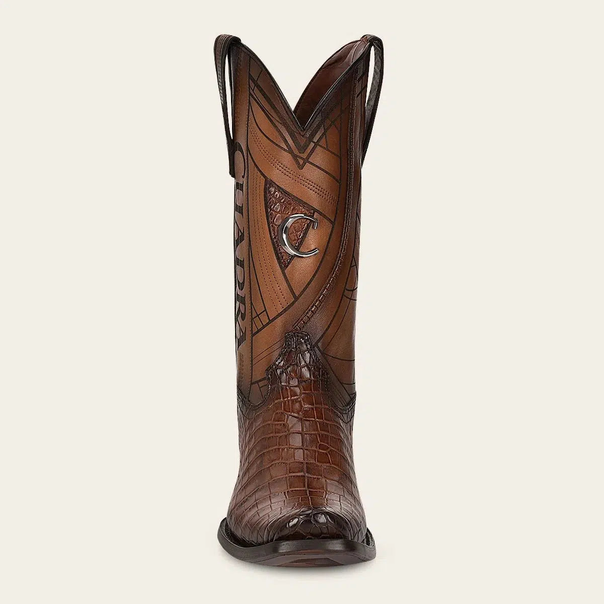 1J2PMB - Cuadra brown western cowboy moreleti leather boots for men-Kuet.us