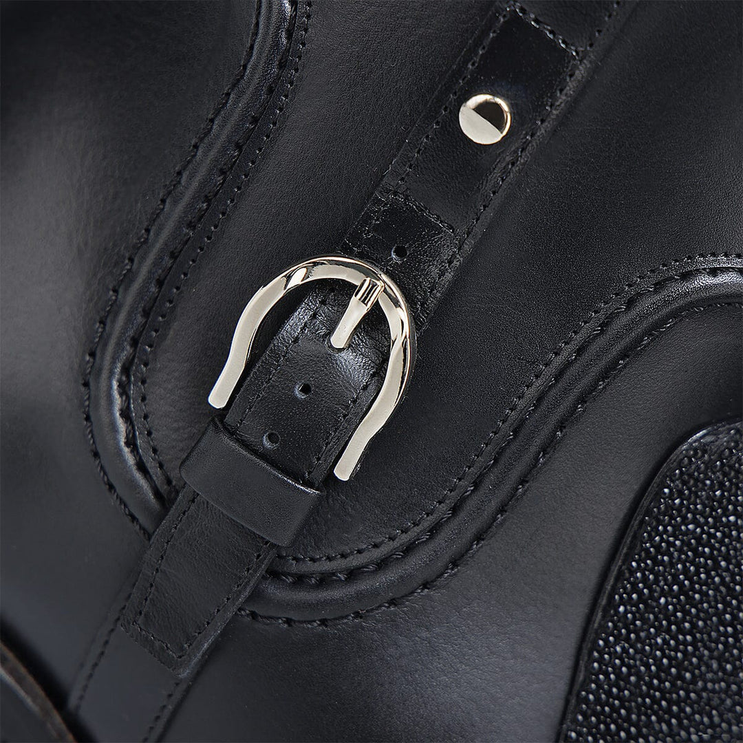 21TMTTS - Franco Cuadra Black Stingray Boots for Women