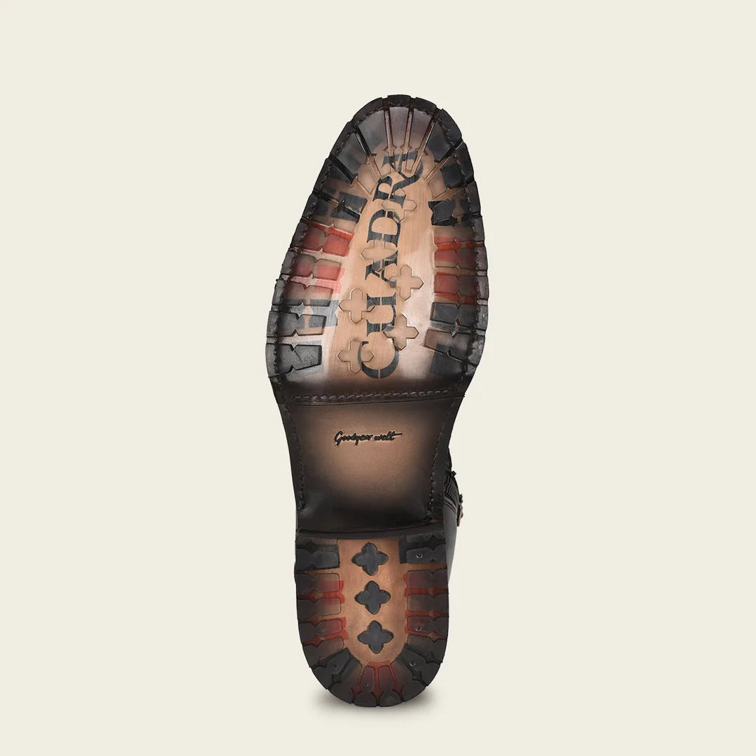 2T50PH - Cuadra chocolate vintage cowboy boots for men