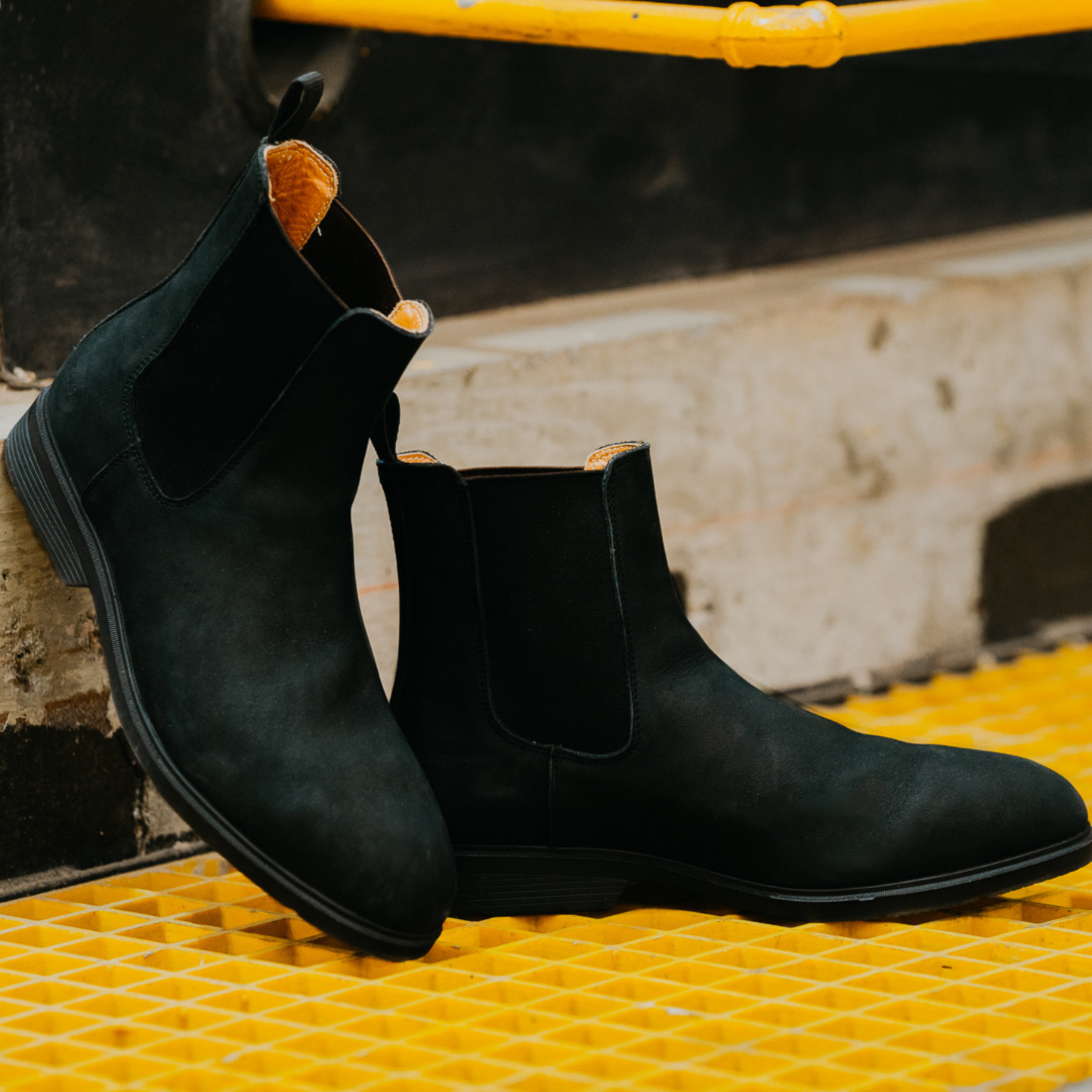 STEEL TOE CHELSEA TULSA BLACK MATTE