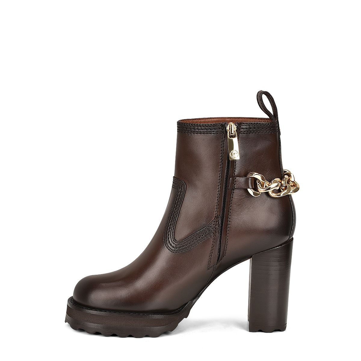 30CTSTS - Franco Cuadra brown casual fashion ankle boots for women-Kuet.us
