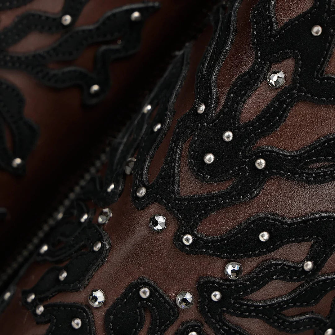 3F0ZRS - Cuadra beige cowhide ankle boots for women