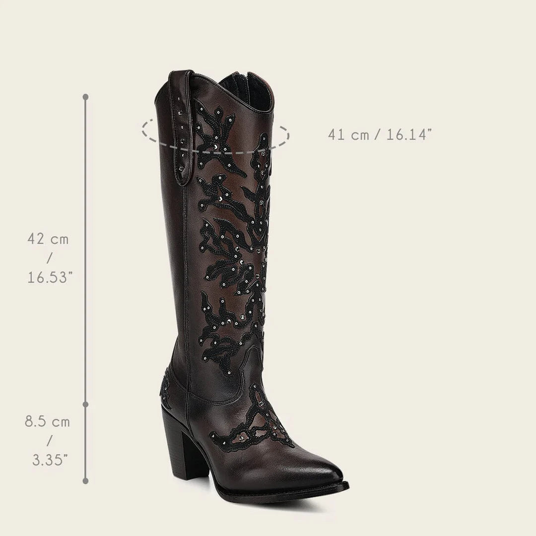 3F0ZRS - Cuadra beige cowhide ankle boots for women