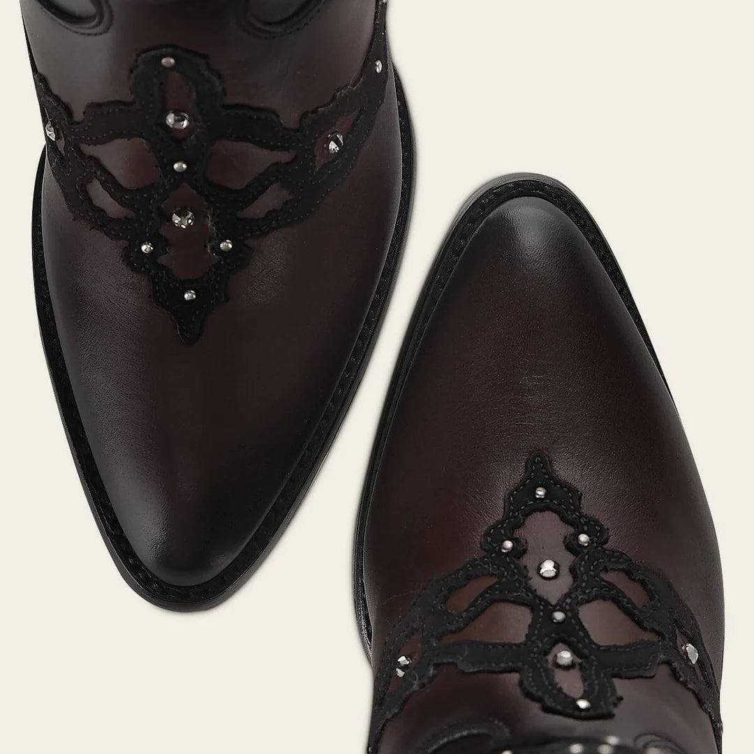 3F0ZRS - Cuadra beige cowhide ankle boots for women