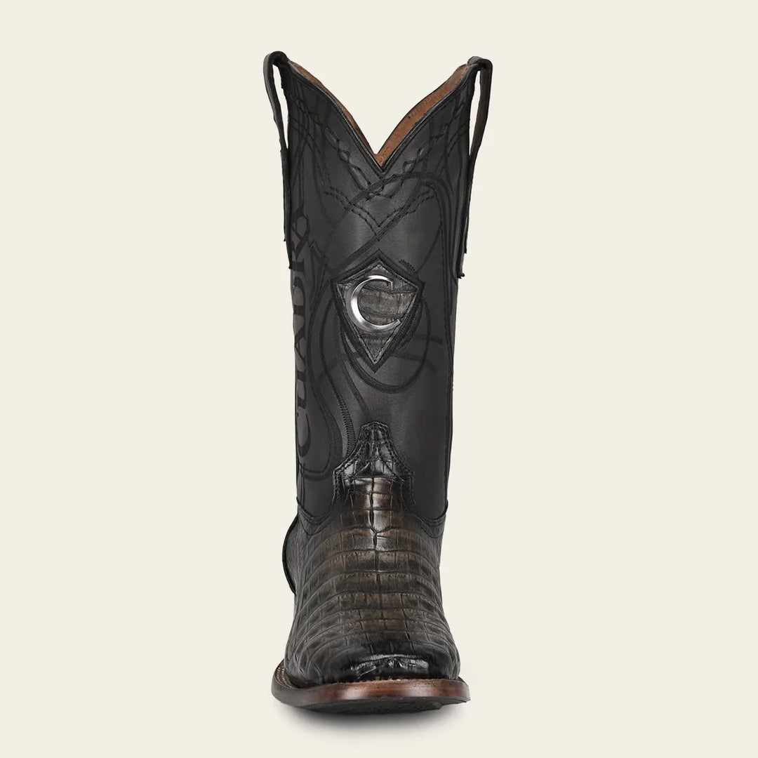 3Z2LFY - Cuadra sand cowboy rodeo caiman leather boots for men