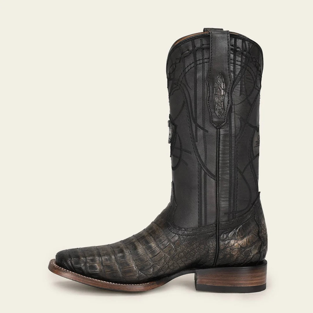 3Z2LFY - Cuadra sand cowboy rodeo caiman leather boots for men