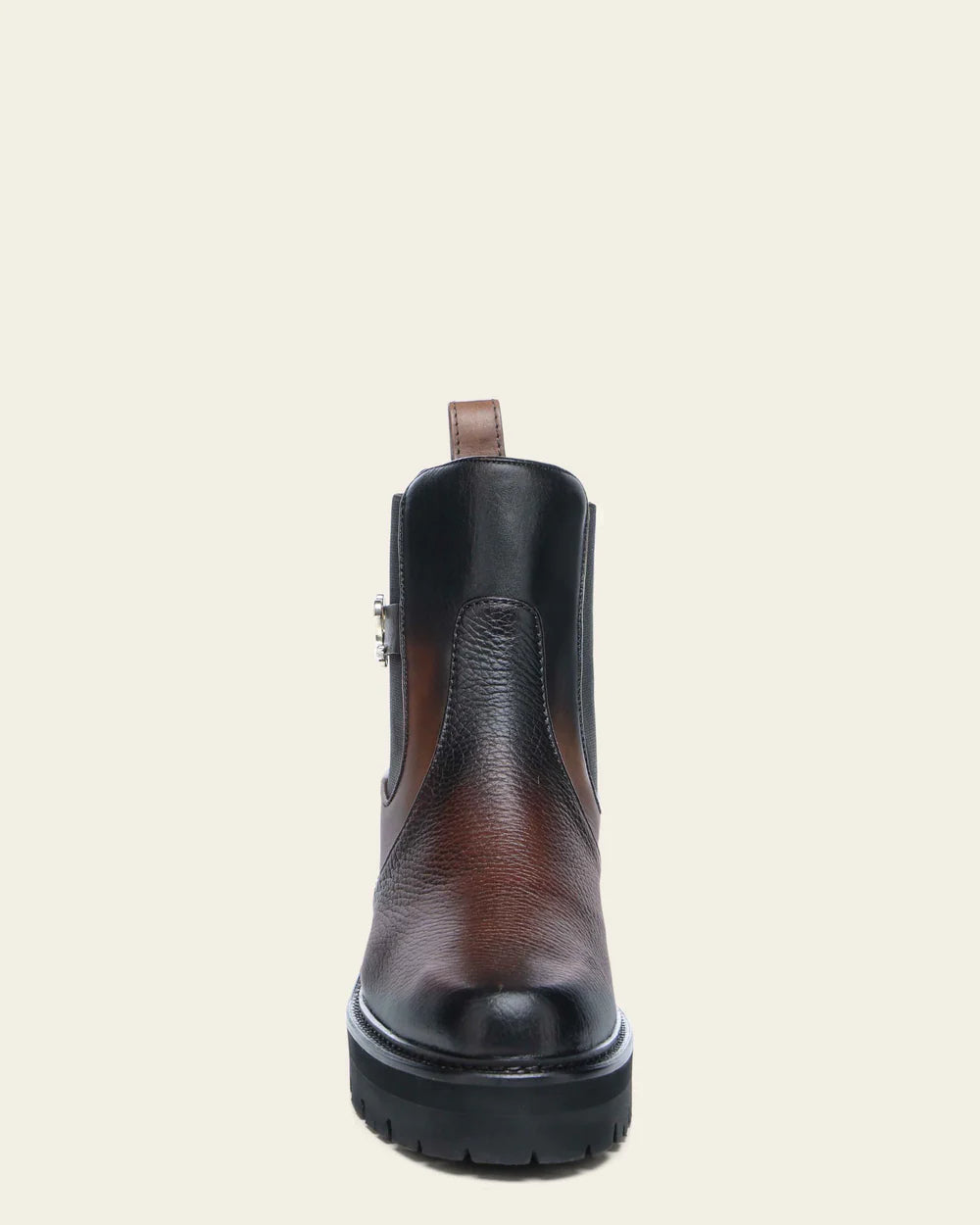 41WVNTV - Franco Cuadra honey casual fashion deer leather combat boots for women