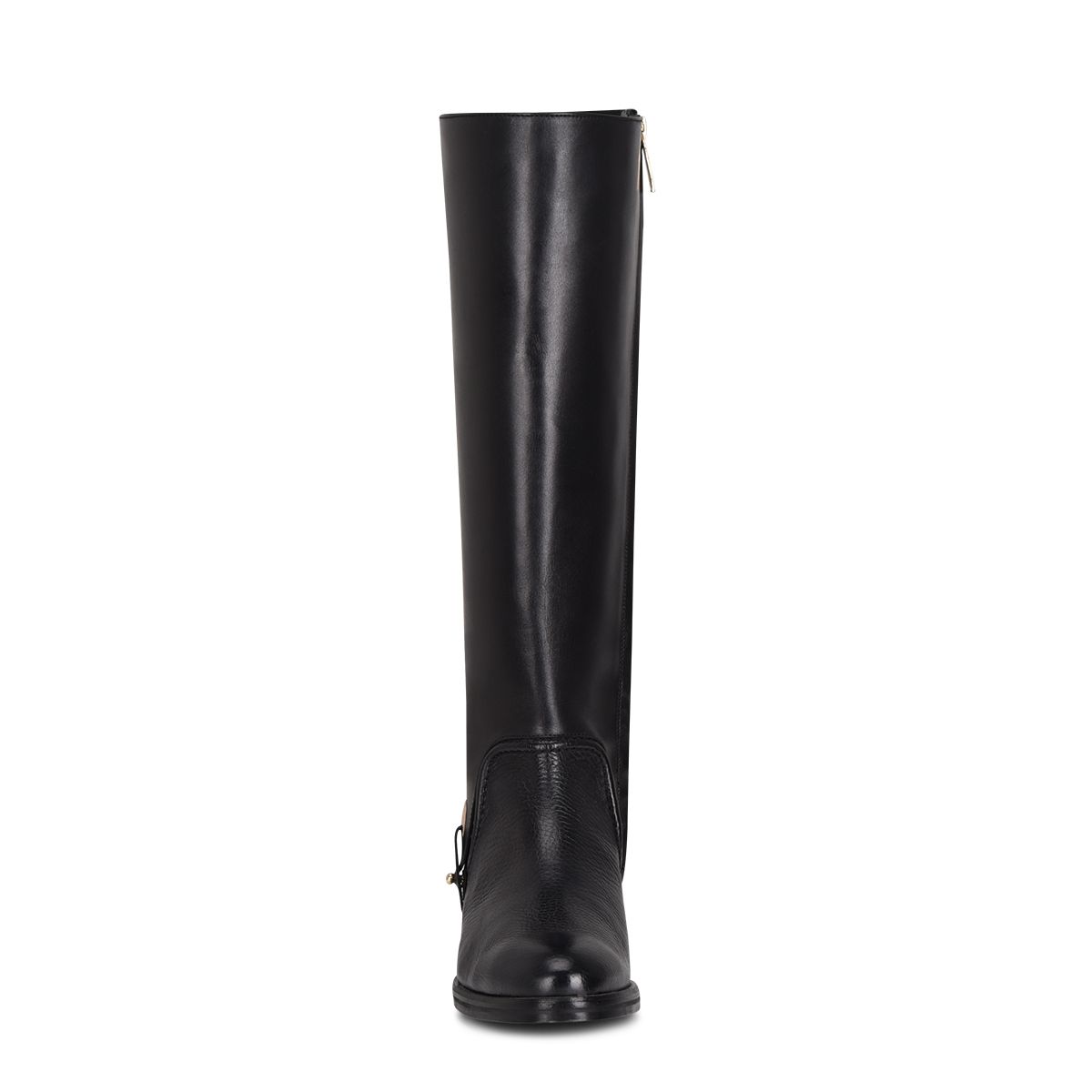 45TVNTS - Franco Cuadra black casual riding deer leather boots for women-Kuet.us