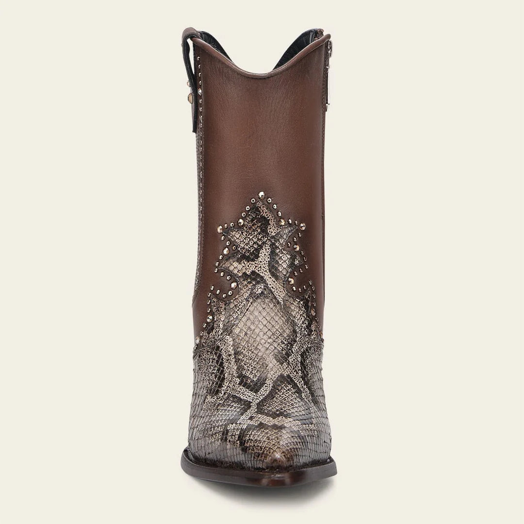4I20PM - Cuadra honey python boots for women