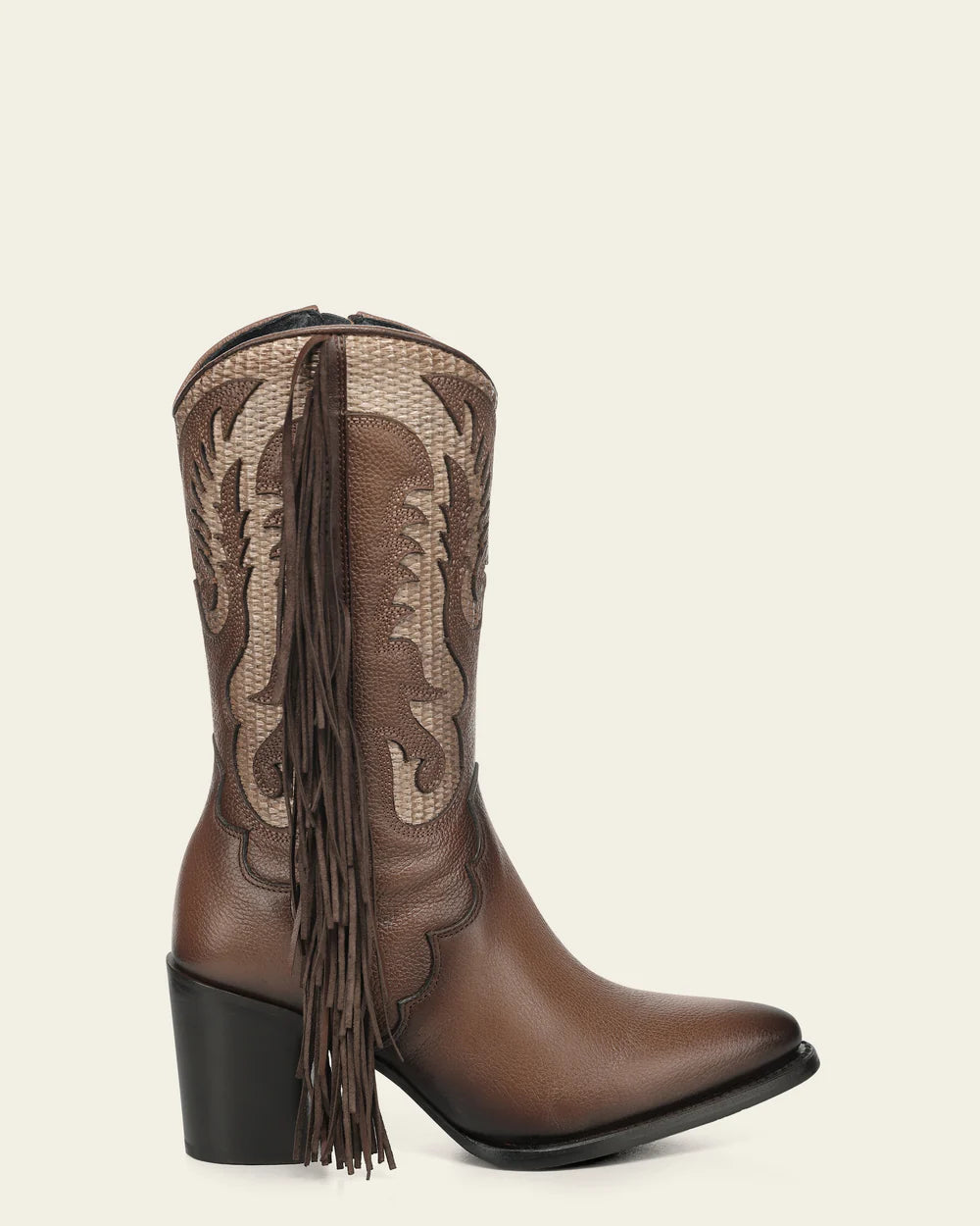 4Q23RS - Cuadra brown western cowgirl boots for women