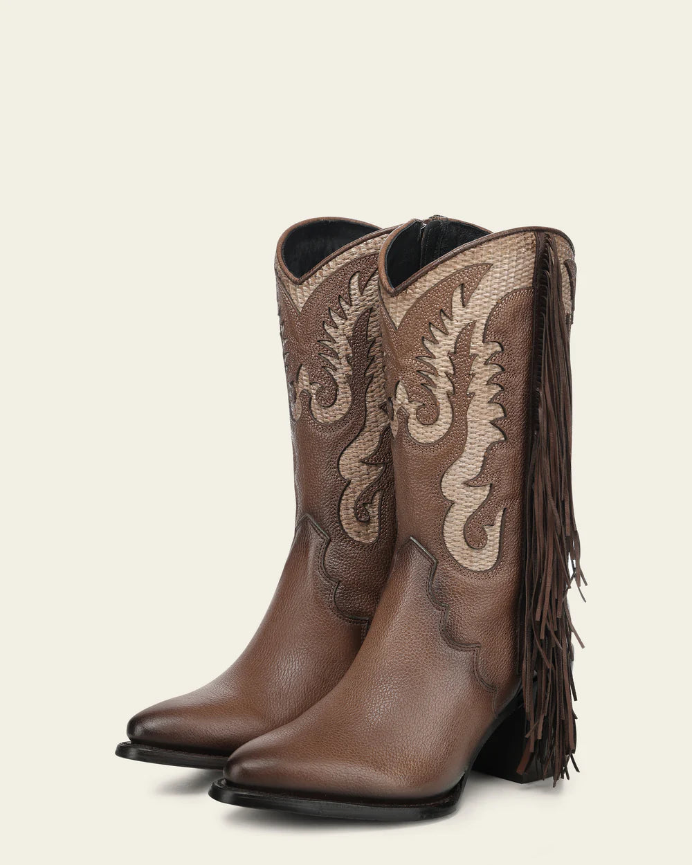 4Q23RS - Cuadra brown western cowgirl boots for women