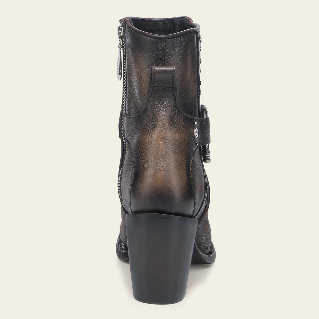 4V19RS - Cuadra honey western cowgirl leather boots for women