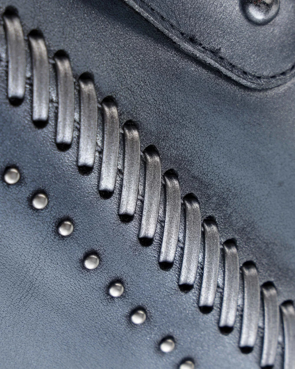 4W21PM - Cuadra blue python boots for women