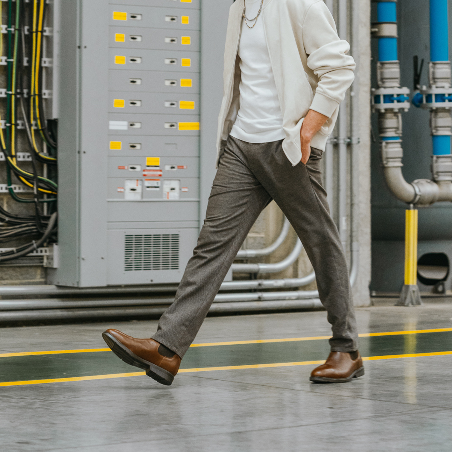 STEEL TOE CHELSEA TULSA AMBER