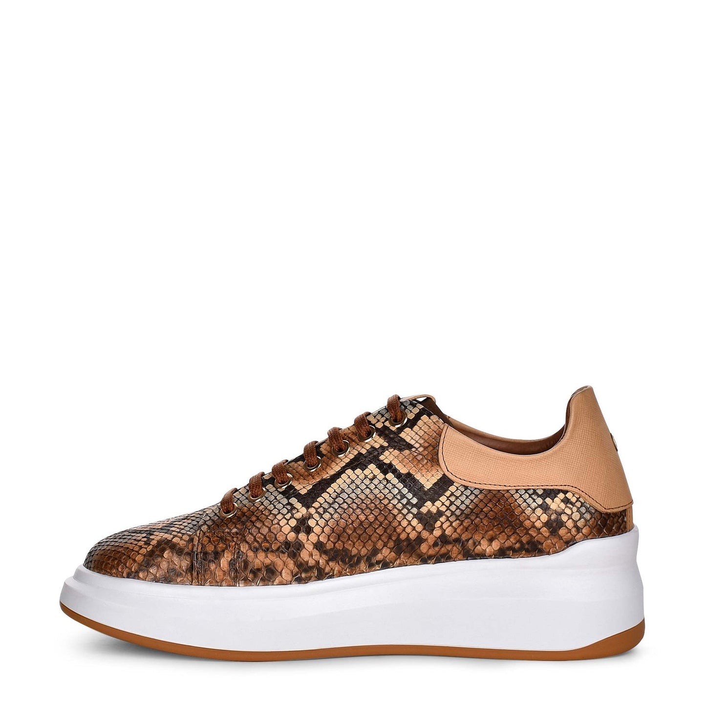 4P4PBVL - Cuadra tobacco casual fashion python sneakers for women-Kuet.us