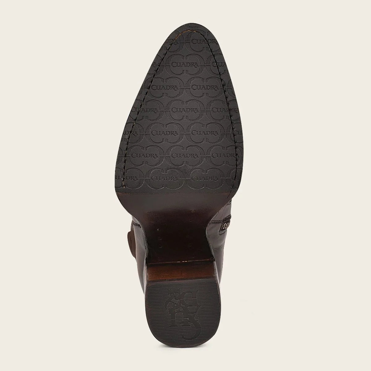 4Q10RS - Cuadra chocolate western cowgirl boots for women