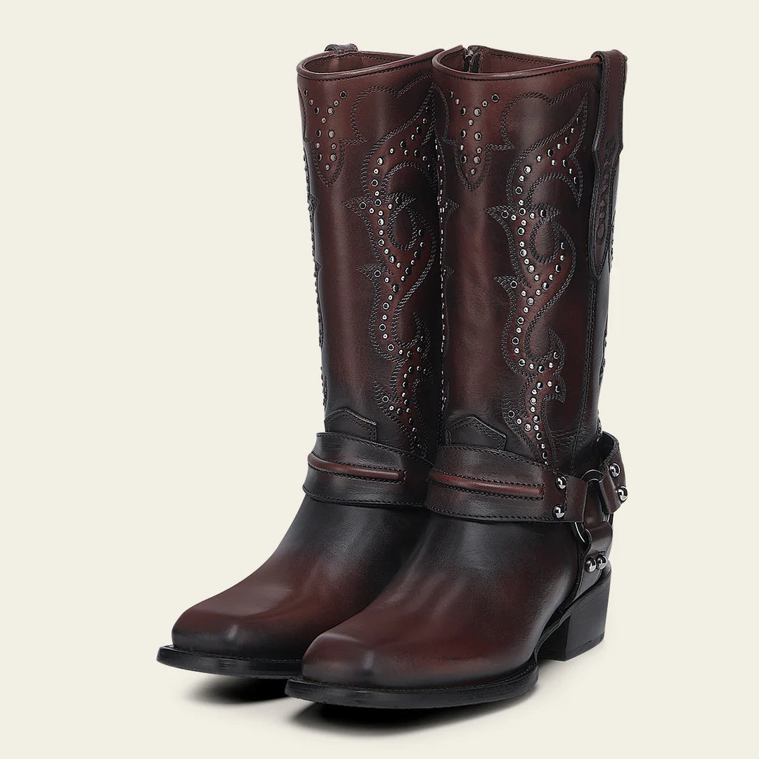 5D00RS - Cuadra wine cowhide leather boot for woman