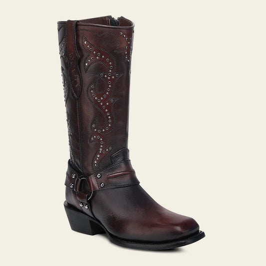 5D00RS - Cuadra wine cowhide leather boot for woman