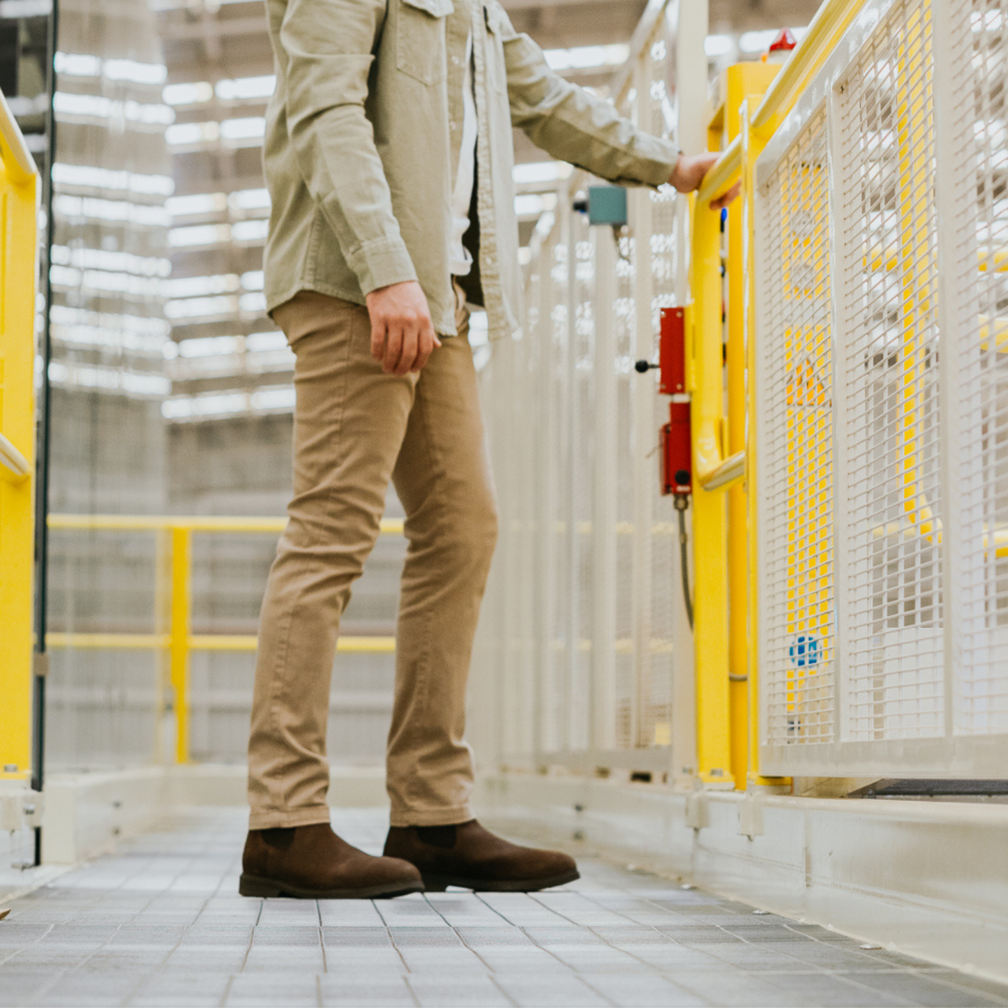 STEEL TOE CHELSEA TULSA TOBACCO