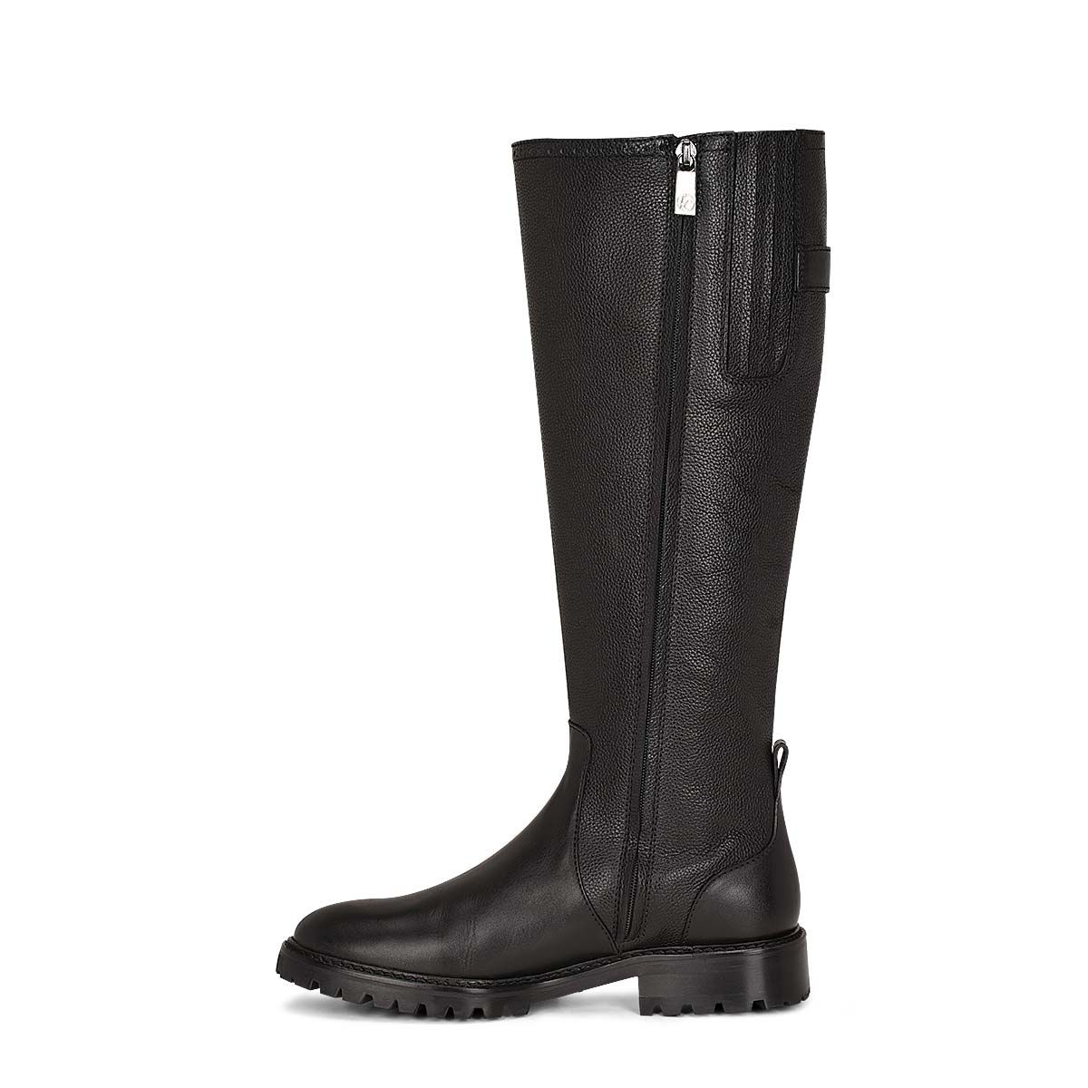 94TTSRS - Franco Cuadra black casual Chelsea riding boots for women-Kuet.us