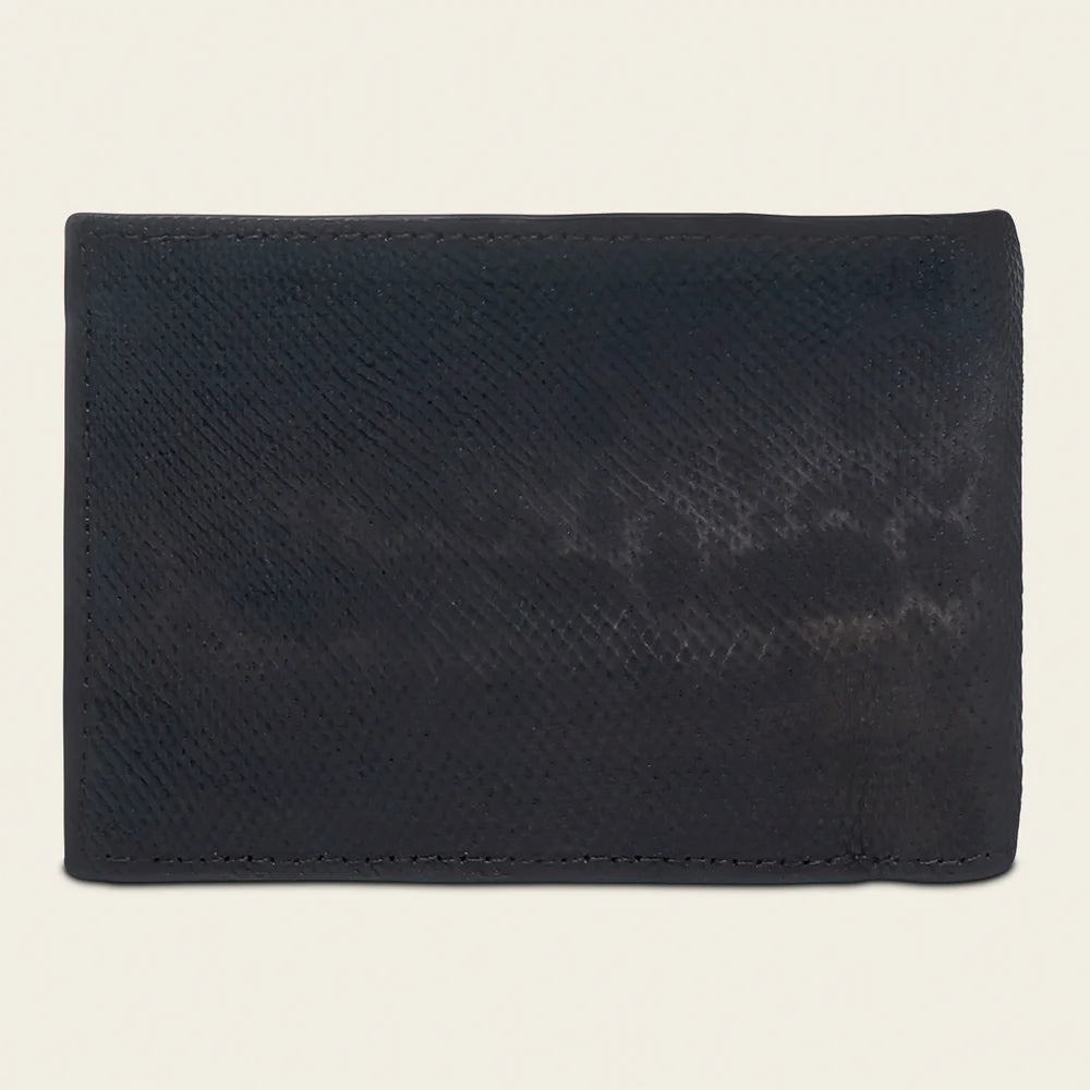 BC030KA - Cuadra brown carunga skin bi fold wallet for men