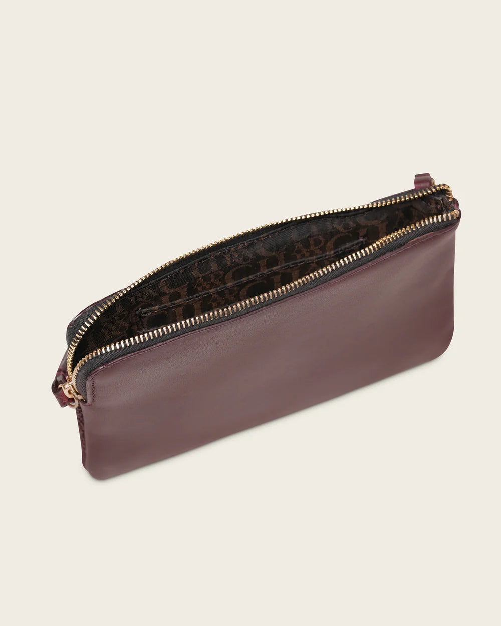 BD194MT - Cuadra wine fashion stingray wristlet wallet for women