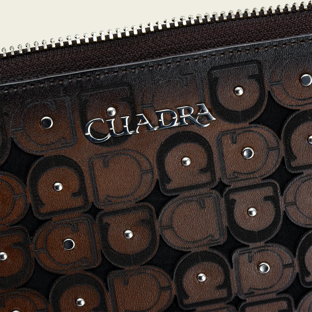 BD243RS - Cuadra Brown Fashion Cowhide Leather Wallet for Woman