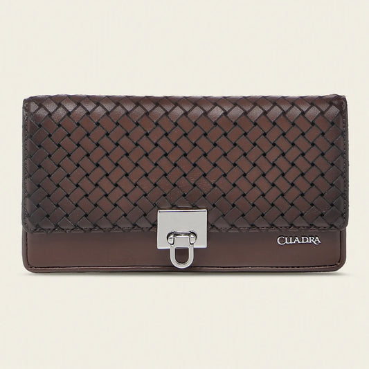 BD257RS - Cuadra honey casual fashion bifold wallet for woman