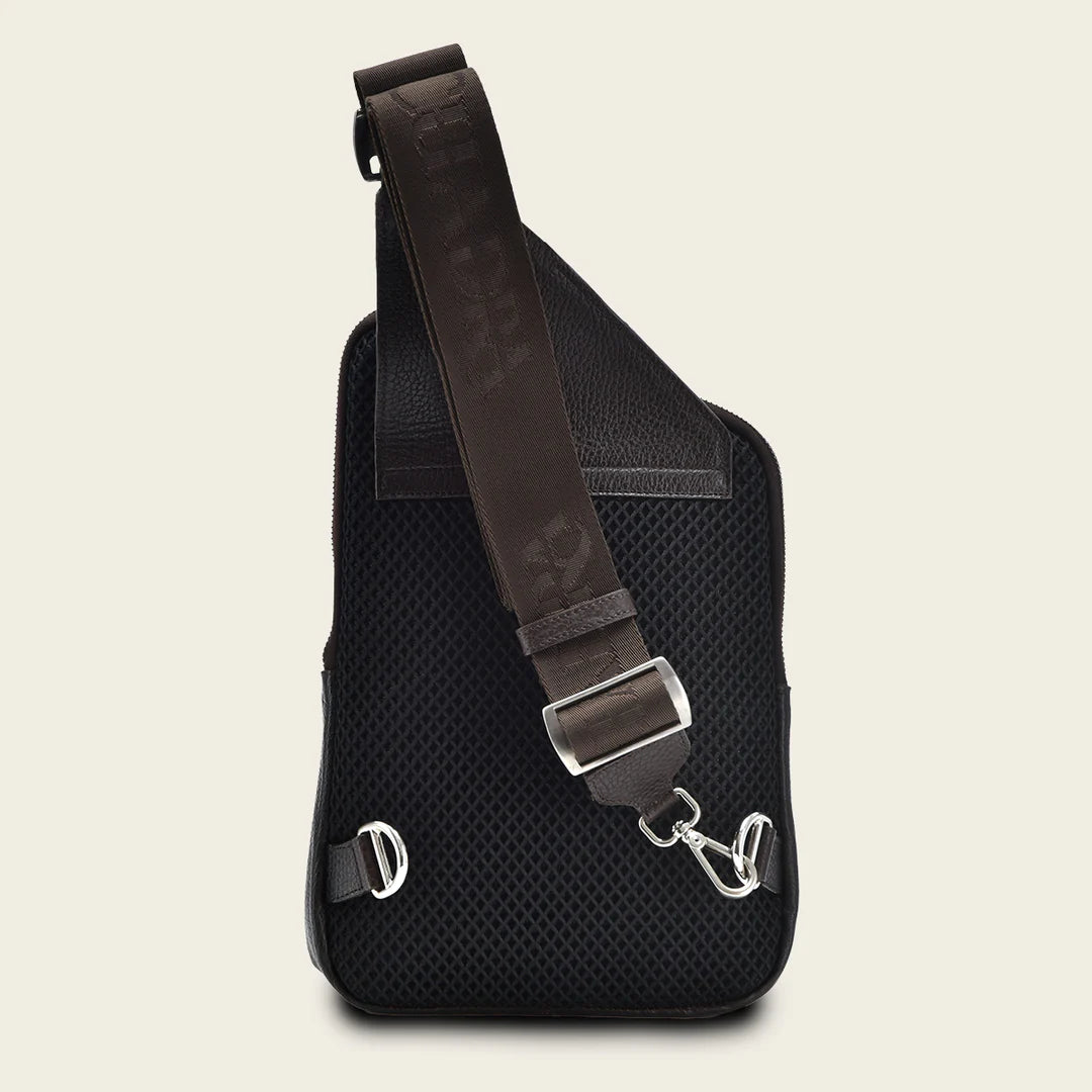 BOC21RS - Cuadra Chocolate Casual Fashion Cowhide Crossbody Messenger